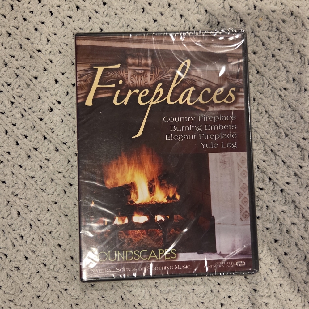 🌸 8/$25 DVDs | NWOT Fireplaces Soundscapes DVD